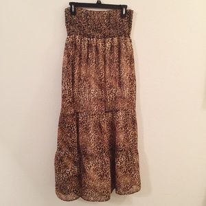 🍁HEART SOUL | animal print skirt/dress🍁